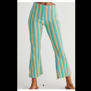 Free People Fine Line Slim Pant // XL // NWT